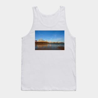 Clacton On Sea Pier And Beach Essex UK Tank Top